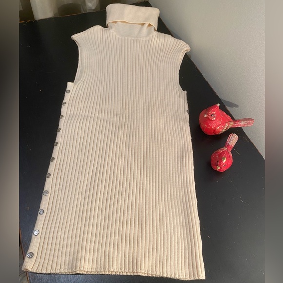 Rare Vintage Celine Wool Top - Cream / Ivory Size Small - Picture 3 of 12